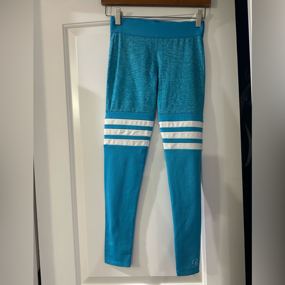 Bombshell Sportswear Blue and White Leggings